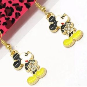 New-Disney Mickey Mouse Dangle Earrings